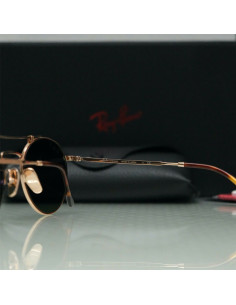 Ray Ban RB8147M 9143 Round Titanium Dorado G-15 Polarizado | Sunnie... 2