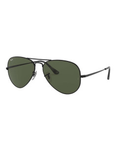 Ray Ban Rb3689 914831 New Aviator Negro G-15 Gota Piloto | Sunnies.uno