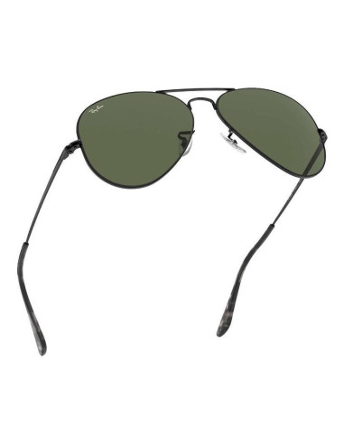 Ray Ban Rb3689 914831 New Aviator Negro G-15 Gota Piloto | Sunnies.uno