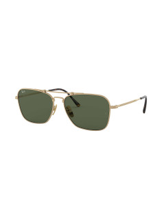 Ray Ban RB8136 913658 Caravan Titanium Negro G-15 Dorado | Sunnies.uno