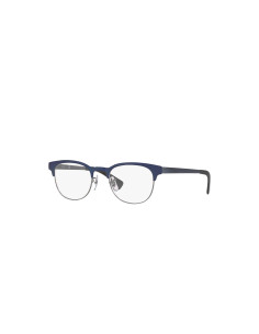 Ray Ban Oftalmico Rb6317 2863 Clubmaster Metal Azul Plata | Sunnies...