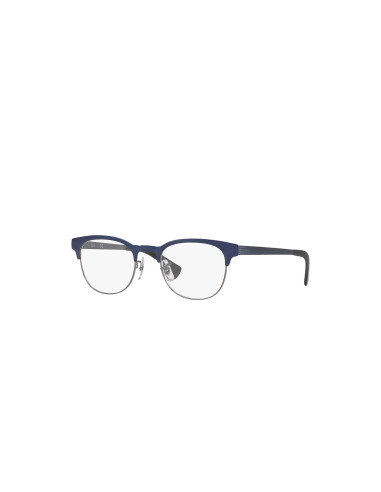 Ray Ban Oftalmico Rb6317 2863 Clubmaster Metal Azul Plata | Sunnies...