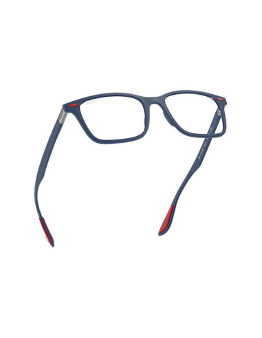 Ray Ban Rb7144M F604 Oftalmico Square Scuderia Ferrari Azul Rojo | ...