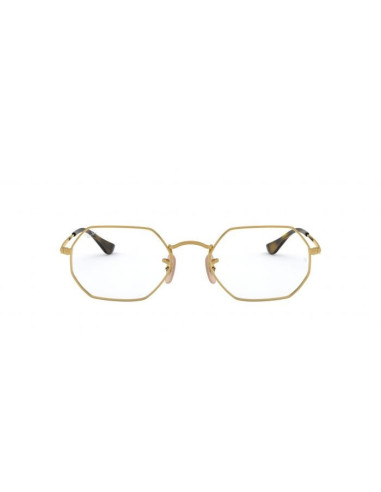 Ray Ban Oftalmico Rb6456 2500 Octagonal Carey Dorado | Sunnies.uno
