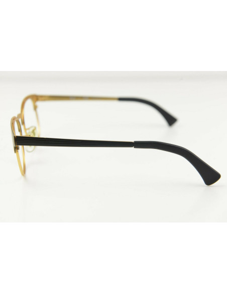 Ray Ban Oftalmico Rb6317 2833 Clubmaster Metal Negro Dorado | Sunni...