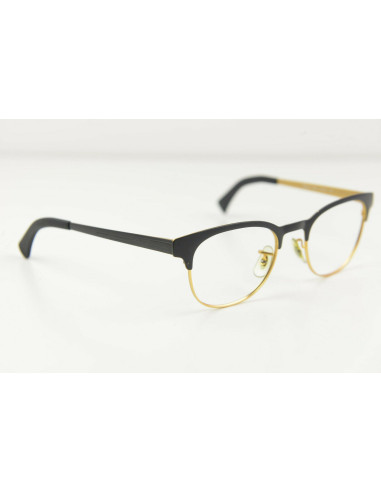 Ray Ban Oftalmico Rb6317 2833 Clubmaster Metal Negro Dorado | Sunni...
