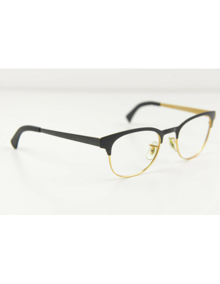 Ray Ban Oftalmico Rb6317 2833 Clubmaster Metal Negro Dorado | Sunni...