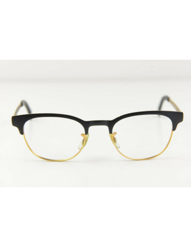 Ray Ban Oftalmico Rb6317 2833 Clubmaster Metal Negro Dorado | Sunni...