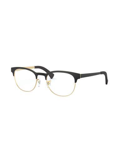 Ray Ban Oftalmico Rb6317 2833 Clubmaster Metal Negro Dorado | Sunni...