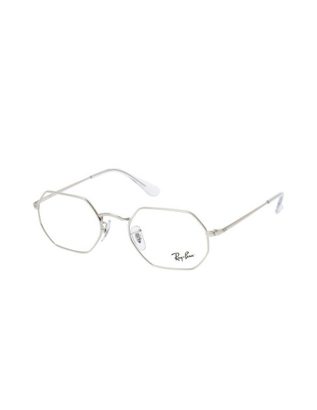 Ray Ban Oftalmico Rb6456 2501 Octagonal Plata Original | Sunnies.uno