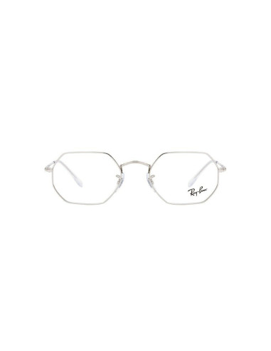 Ray Ban Oftalmico Rb6456 2501 Octagonal Plata Original | Sunnies.uno