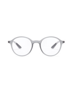 Ray Ban RB8904 5244 Round Metal Gris Plata Fibra de carbono 2