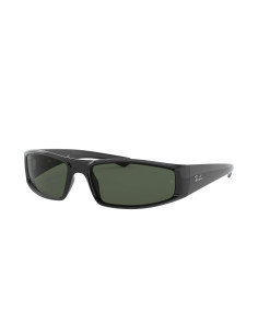 Ray Ban Rb4335 601/71 Rectangular Acetato Negro G-15 Clasico | Sunnie...
