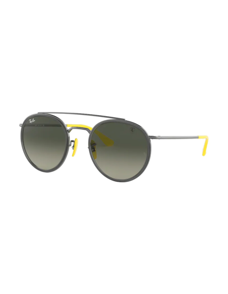 Ray Ban Rb3647 F030/71 Round Duble Bridge Scuderia Ferrari Gris degradado | Sunnies...