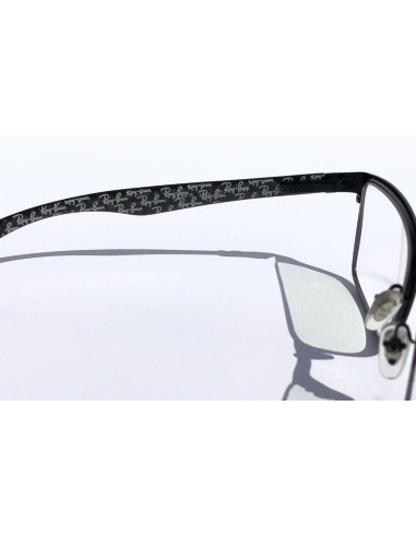 Ray Ban Oftalmico Rb8415 2848 Square Negro Fibra De Carbono | Sunni...