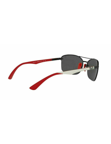 Ray Ban Rb3617m F009/6G Scuderia Ferrari Gris Espejo Rojo | Sunn...