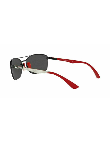 Ray Ban Rb3617m F009/6G Scuderia Ferrari Gris Espejo Rojo | Sunn...