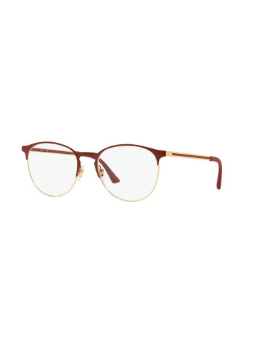 Ray Ban Oftalmico Rb6375 2981 Round Metal Azul Plateado | Sunnies.uno