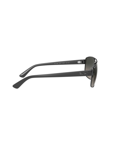 Ray Ban Rb3663 004/71 Square Shape Gris degradado Plateado Negro