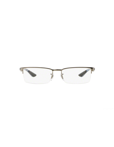 Ray Ban Oftalmico Rb8412 2502 Square Azul Fibra De Carbono