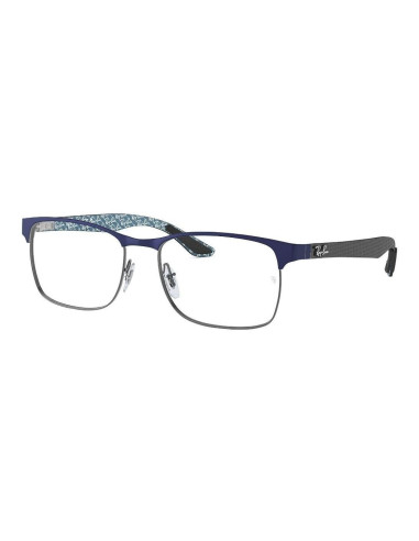 Ray Ban Oftalmico Rb8416 2914 Azul Fibra Carbono Original | Sunnies...