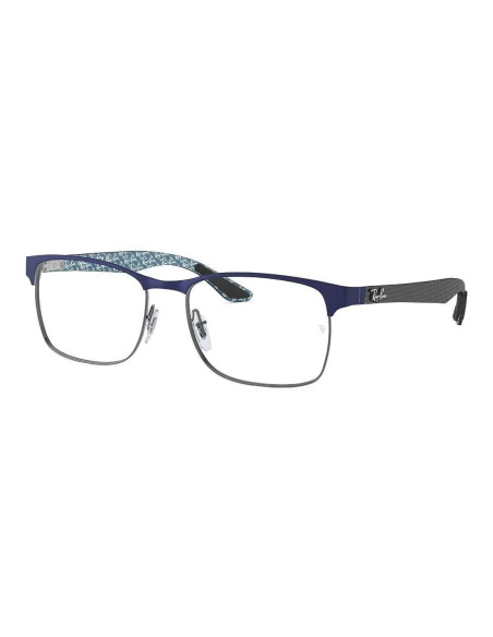 Ray Ban Oftalmico Rb8416 2914 Azul Fibra Carbono Original | Sunnies...