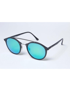 Ray Ban Rb4266 601s3r Round Double Bridge Lightray Verde | Sunnies.uno 2