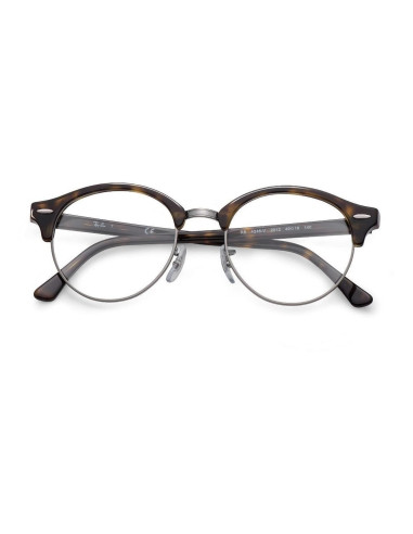 Ray Ban Oftalmico Rb4246v 2012 Clubround Optics Carey Plata | Sunni...
