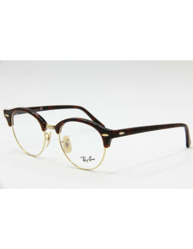 Ray Ban Oftalmico Rb4246v 2372 Clubround Optics Carey Dorado | Sunn...