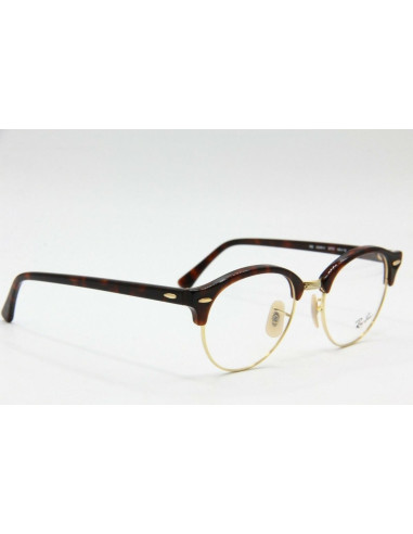 Ray Ban Oftalmico Rb4246v 2372 Clubround Optics Carey Dorado | Sunn...