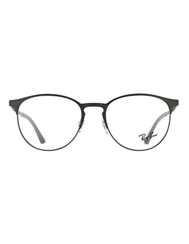 Ray Ban Oftalmico Rb6375 2944 Round Metal Negro Mate Icon | Sunnies...