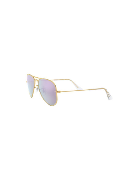 Ray Ban RJ9506S 249/4V Aviator Junior Morado Espejo Dorado