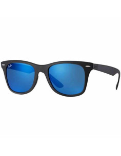 Ray Ban Rb4195 601S/55 Wayfarer Liteforce Azul Espejo