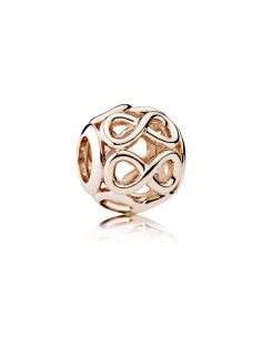 Charm Pandora infinito calado Recubrimiento en Oro Rosa de 14k  781872 2
