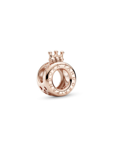 Charm Pandora Corona O Logo Rosa 767401