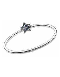 Brazalete Pandora Plata Estrella Con Broche Azul Pandora 59754NCB