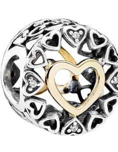 Charm Pandora Plata Circulo del Amor 792009cz 2