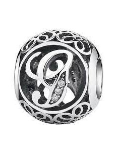 Charm Pandora Letra G Vintage 791851cz pa61