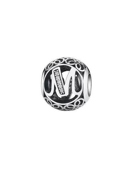 Charm Pandora Letra M Vintage 791857cz pa66