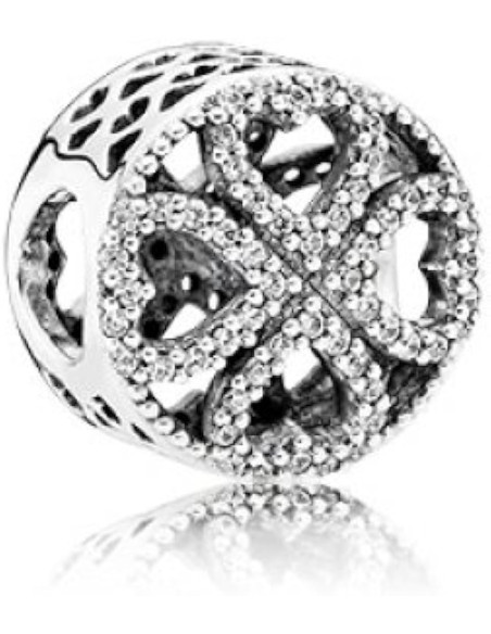 Charm Pandora Plata Corazón Circonitas 791808cz pa78