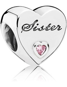Charm Pandora Corazon Hermana 791946CZ pa96
