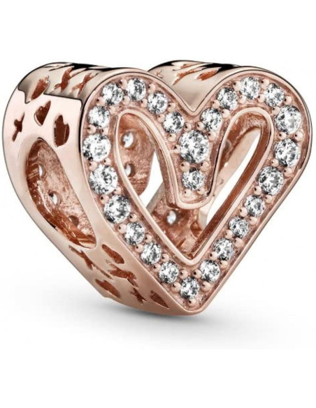 Charm Pandora Corazon Rosa Con Circunita 788692CZ pa107