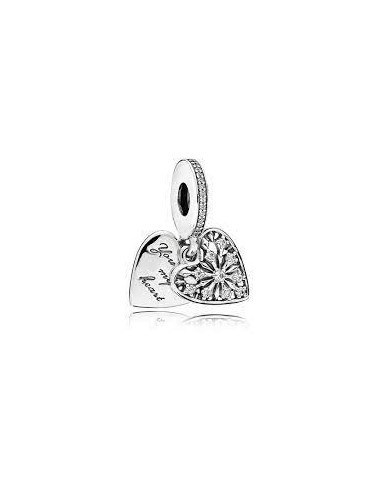 Charm Pandora Colgante De Corazón De Cristal De Hielo 796372cz pa136