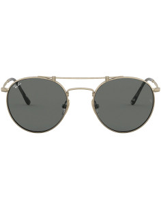Ray Ban RB8147 913757 Round Double Bridge Titanium 2