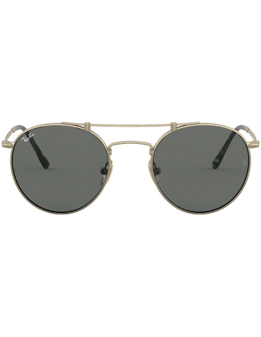 Ray Ban RB8147 913757 Round Double Bridge Titanium