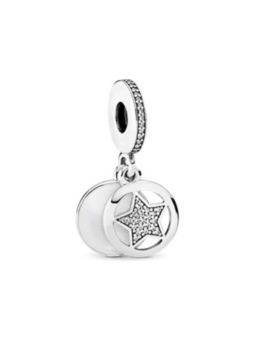 Charm Pandora  Camara Rosa con Circonita Cúbica  787986CZ pa105