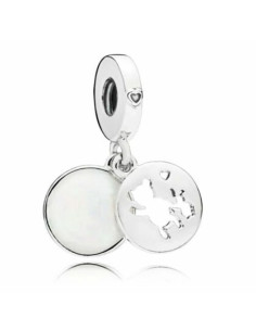 Charm Pandora  Camara Rosa con Circonita Cúbica  787986CZ pa105