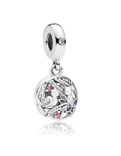 Charm Pandora  Camara Rosa con Circonita Cúbica  787986CZ pa105