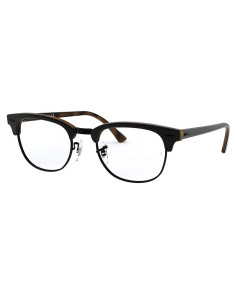 Ray Ban Oftalmico Rb5154 5909  Clubmaster Negro Carey Gris | Sunnies...