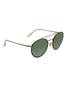 Ray Ban Rb3614n 914071 Round Double Bridge Blaze Negro G-15 | Sunni... 2